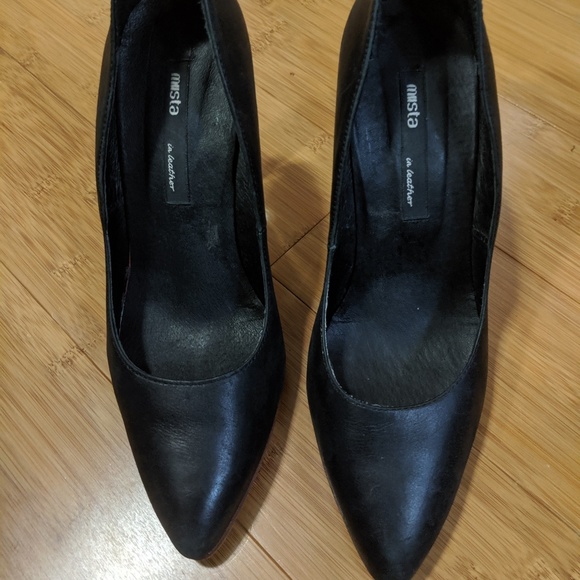 LN Miista Siri Lucite Prism Closed Toe Heels EU 38 - Picture 2 of 8